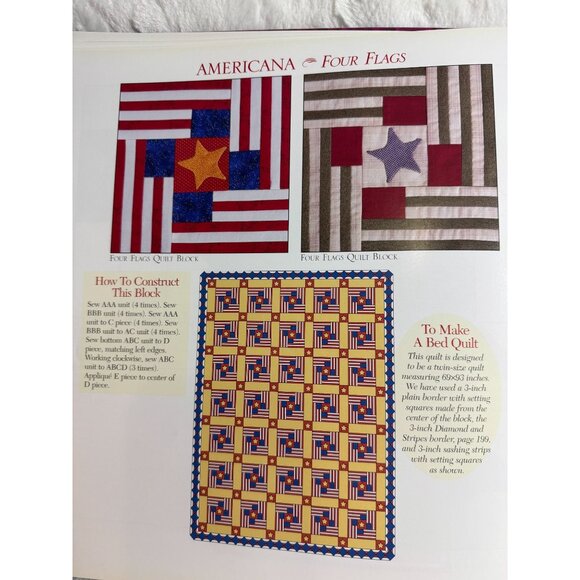 101 Full-Size Quilt Blocks & Borders Book By Better Homes And Gardens 1998 - Picture 5 of 6